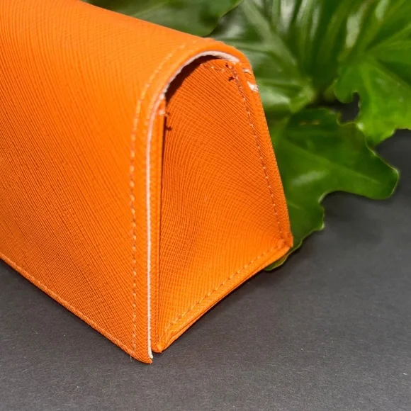 Tory Burch Orange Sunglasses Case - Picture 6 of 16